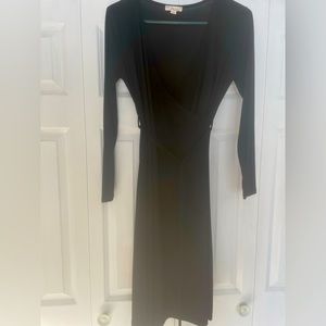 Must-have black comfortable dress.  Goes with anything.  Casual or fancy